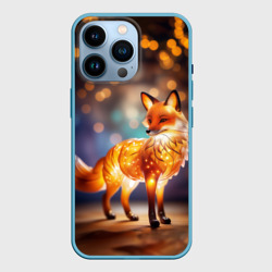 Декоративная оранжевая статуэтка лисы – Чехол для iPhone 14 Pro с принтом купить