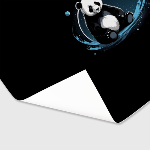 Бумага для упаковки 3D Панда сидит - фото 3