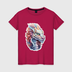 Colorful dragon – Футболка из хлопка с принтом купить