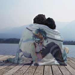 Плед 3D Genshin Impact Сяо Xiao Mask - фото 2