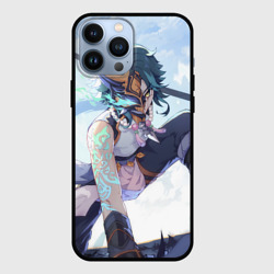 Чехол для iPhone 13 Pro Max Genshin Impact Сяо Xiao Mask