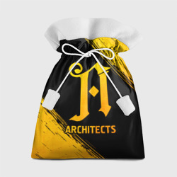 Подарочный 3D мешок Architects - gold gradient