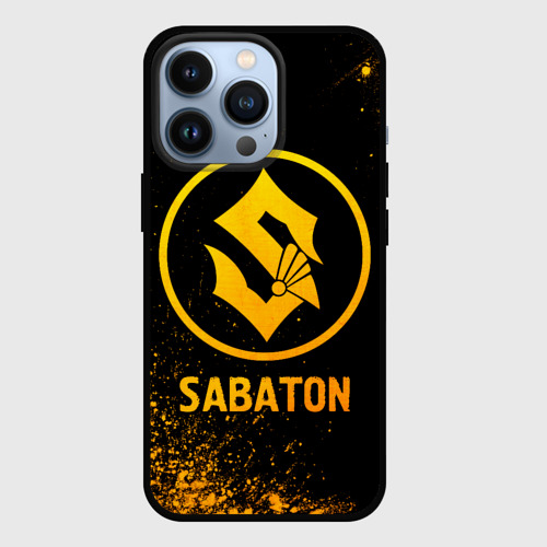 Чехол для iPhone 13 Pro Sabaton - gold gradient