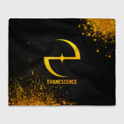 Плед 3D Evanescence - gold gradient