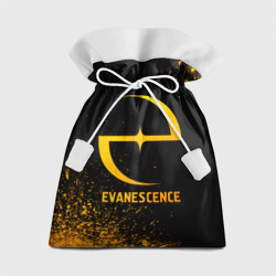 Подарочный 3D мешок Evanescence - gold gradient