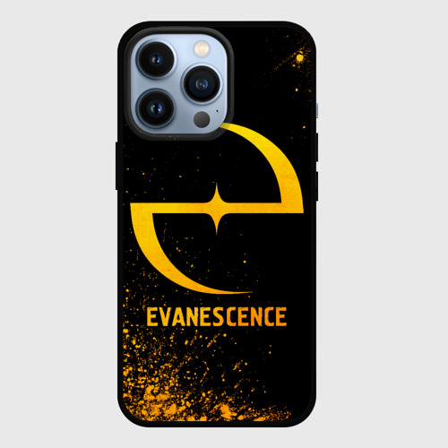 Чехол для iPhone 13 Pro Evanescence - gold gradient