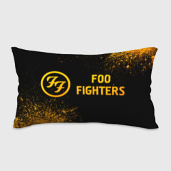 Подушка 3D антистресс Foo Fighters - gold gradient по-горизонтали