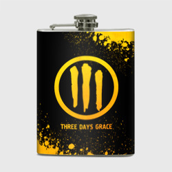 Фляга Three Days Grace - gold gradient