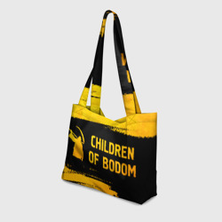 Пляжная сумка 3D Children of Bodom - gold gradient по-горизонтали - фото 2