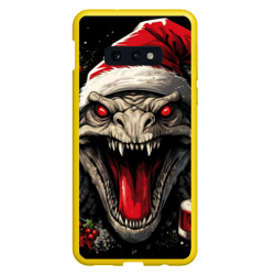 Злой новогодний дракон – Чехол для Samsung S10E с принтом купить