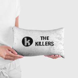 Подушка 3D антистресс The Killers glitch на светлом фоне по-горизонтали - фото 2