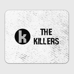 Прямоугольный коврик для мышки The Killers glitch на светлом фоне по-горизонтали