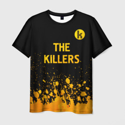 The Killers - gold gradient посередине – Футболка с принтом купить со скидкой в -26%