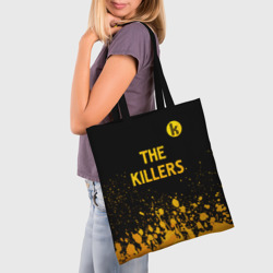 Шоппер 3D The Killers - gold gradient посередине - фото 2