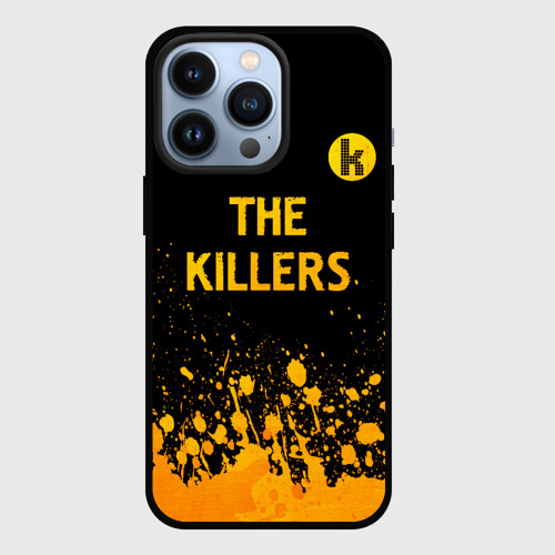 Чехол для iPhone 13 Pro The Killers - gold gradient посередине