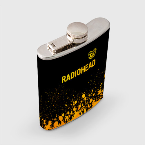 Фляга Radiohead - gold gradient посередине - фото 2