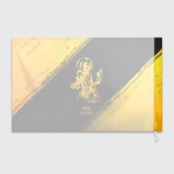 Флаг 3D Iron Maiden - gold gradient - фото 2