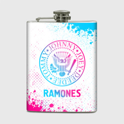 Фляга Ramones neon gradient style