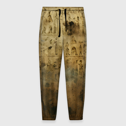 Мужские брюки 3D Древний папирус, цвет 3D печать