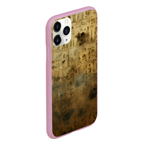 Чехол для iPhone 11 Pro Max матовый Древний папирус, цвет розовый - фото 3
