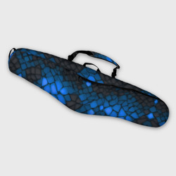 Синий трескающийся камень – Чехол для сноуборда 3D с принтом купить со скидкой в -14%