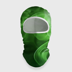 Зеленый дым – Балаклава 3D с принтом купить