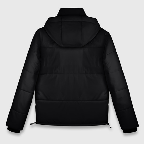 Мужская зимняя куртка 3D Морда гориллы поп-арт, цвет черный - фото 2