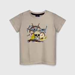 Детская футболка хлопок Пиратская душа