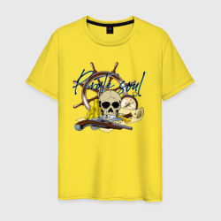 Пиратская душа – Мужская футболка хлопок с принтом купить со скидкой в -20%