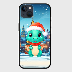 Маленький дракон зимнего чуда 2024 – Чехол для iPhone 14 Plus с принтом купить