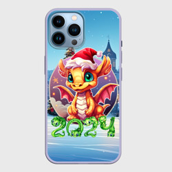 Небольшой представитель новогоднего волшебства – Чехол для iPhone 14 Pro Max с принтом купить