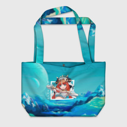 Пляжная сумка 3D Нилу танцовщица из Геншина