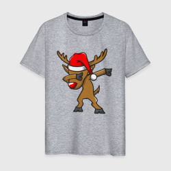 Мужская футболка хлопок Deer dabbing