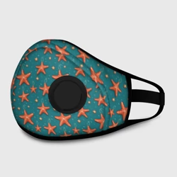 Маска из неопрена Морские звезды тоже хотят на ёлку