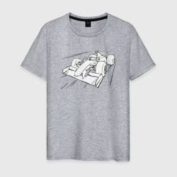 Формула-1 – Мужская футболка хлопок с принтом купить со скидкой в -20%