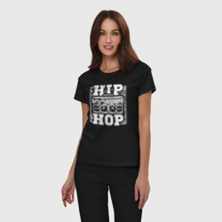 Женская пижама хлопок Hip hop life - фото 2