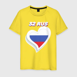 Мужская футболка хлопок 32 регион Брянская область