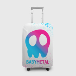 Чехол для чемодана 3D Babymetal neon gradient style