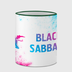 Кружка с полной запечаткой Black Sabbath neon gradient style по-горизонтали - фото 2