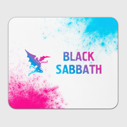 Black Sabbath neon gradient style по-горизонтали – Прямоугольный коврик для мышки с принтом купить