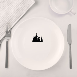 Набор: тарелка + кружка Кремль силуэт - фото 2