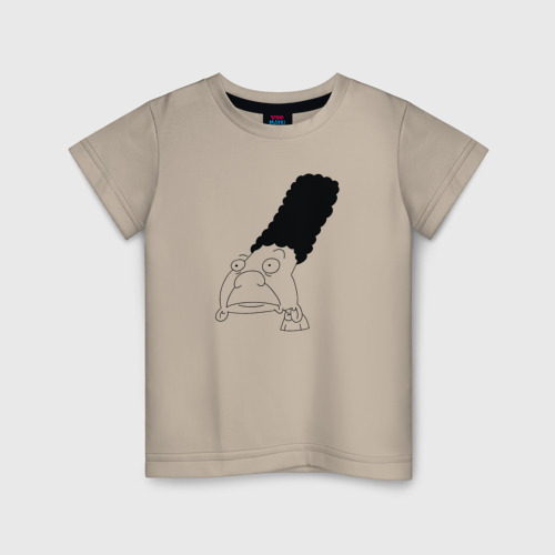Детская футболка хлопок с принтом Джеральд из Эй Арнольда, вид спереди #2