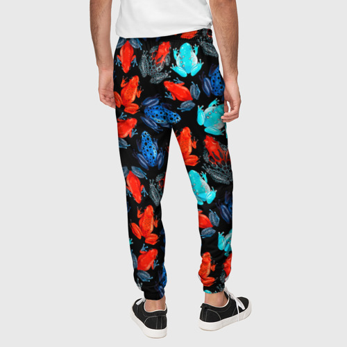 Мужские брюки 3D Тропические лягушки, цвет 3D печать - фото 5