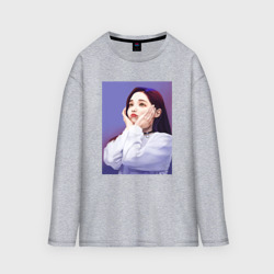 Мужской лонгслив oversize хлопок Yeonwoo Momaland