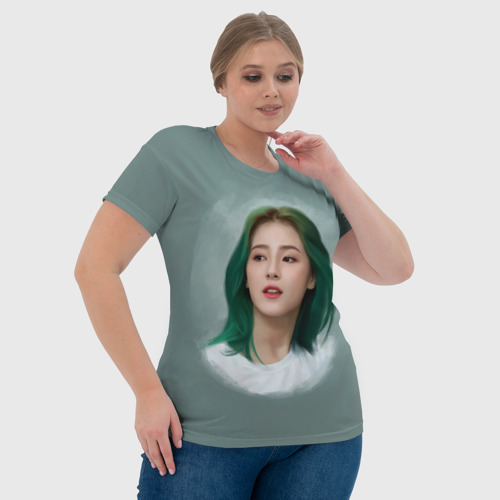 Женская футболка 3D Nancy Momaland, цвет 3D печать - фото 6