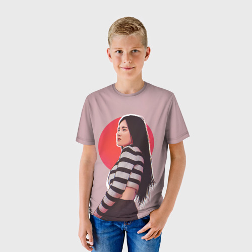 Детская футболка 3D Nancy Momaland, цвет 3D печать - фото 3