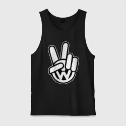 Мужская майка хлопок Volkswagen peace