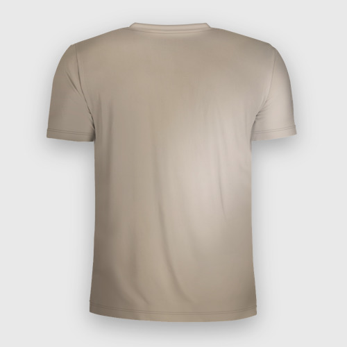 Мужская футболка 3D Slim с принтом Нэнси Момаленд, вид сзади #1