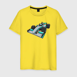 Формула-1 Mercedes – Мужская футболка хлопок с принтом купить со скидкой в -20%