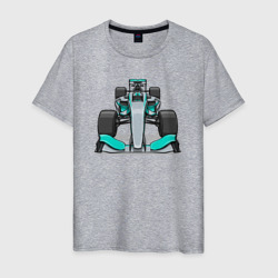 Formula-1 Мерседес – Мужская футболка хлопок с принтом купить со скидкой в -20%